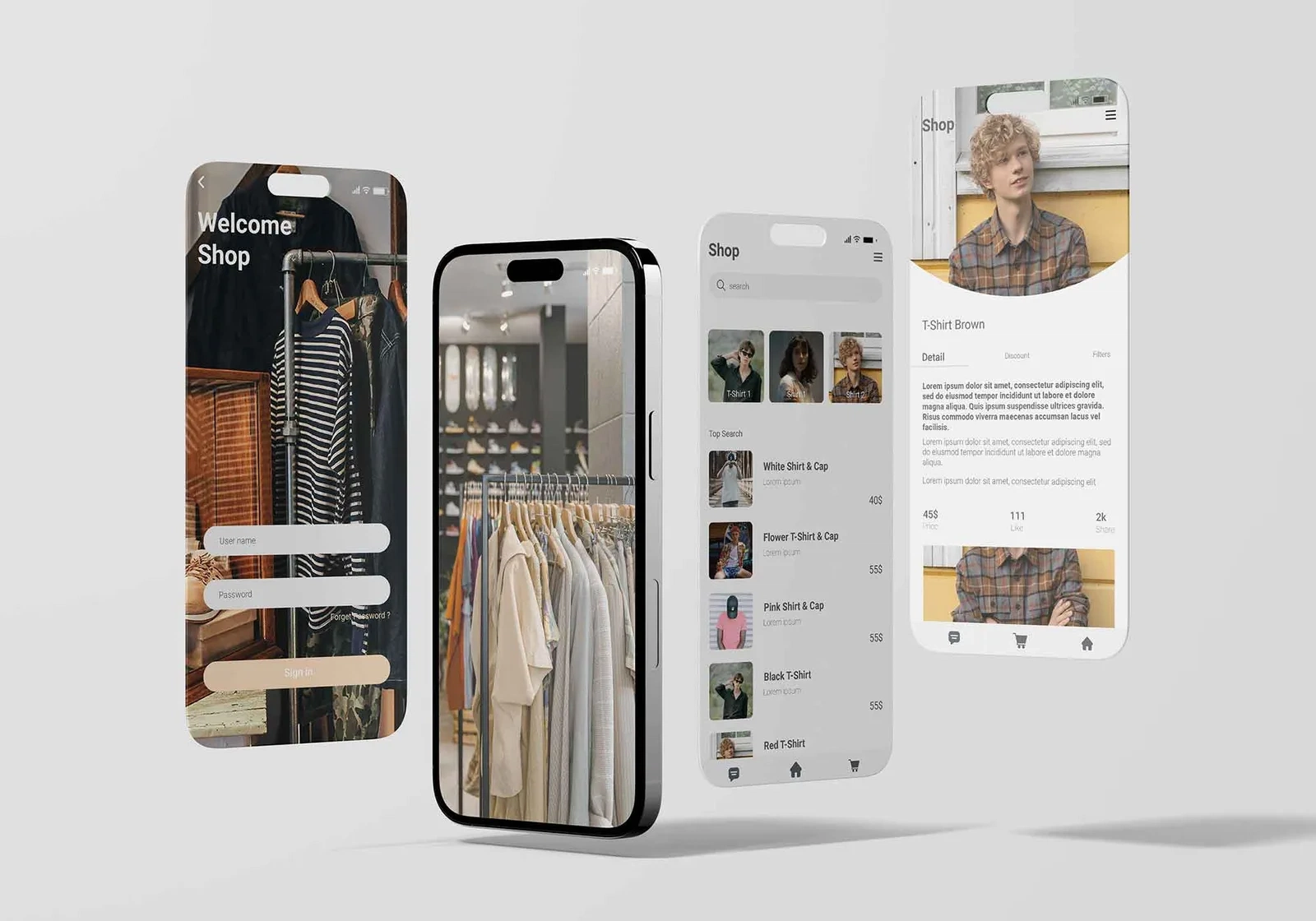 小小绘手机客户端界面展示